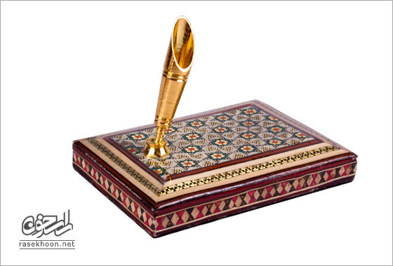 قلمدان خاتم کاری