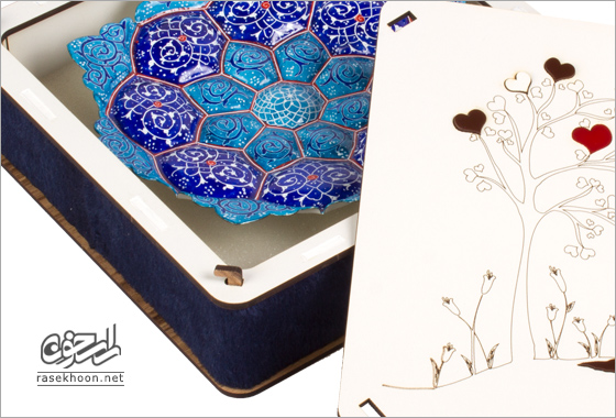 بشقاب مینا(16cm) 