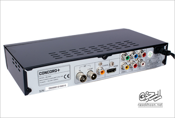 گیرنده تلویزیونConcord3000