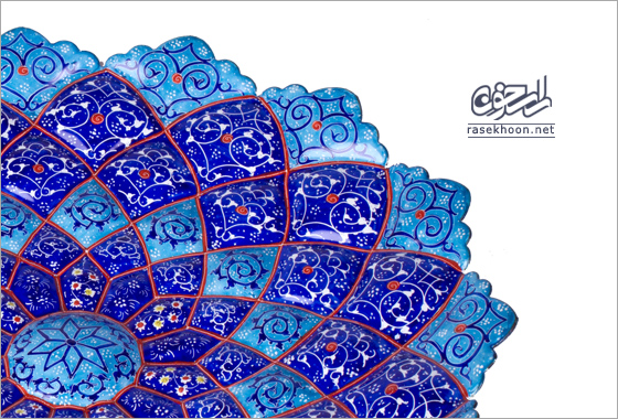  بشقاب مینا 