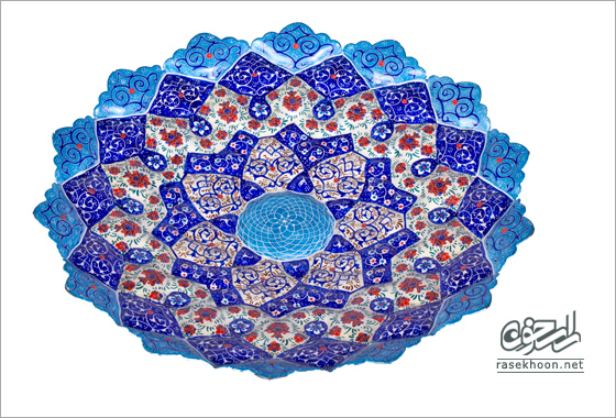  بشقاب مینا (30cm) 