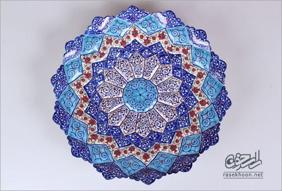  بشقاب مینا (30cm) 