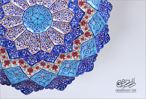  بشقاب مینا (30cm) 