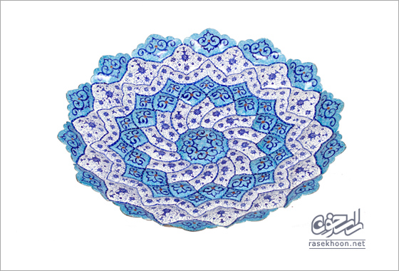 مینا کاری خانم قاسمی