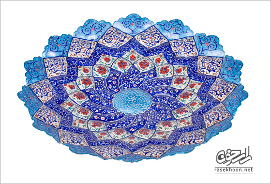مینا کاری خانم امیری