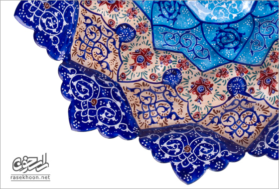 بشقاب مینا(16cm)