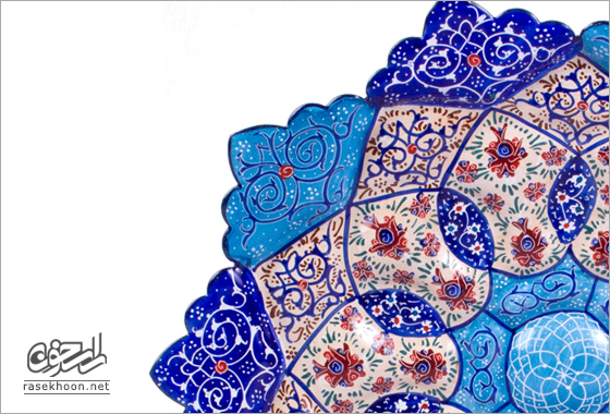 بشقاب مینا(16cm)