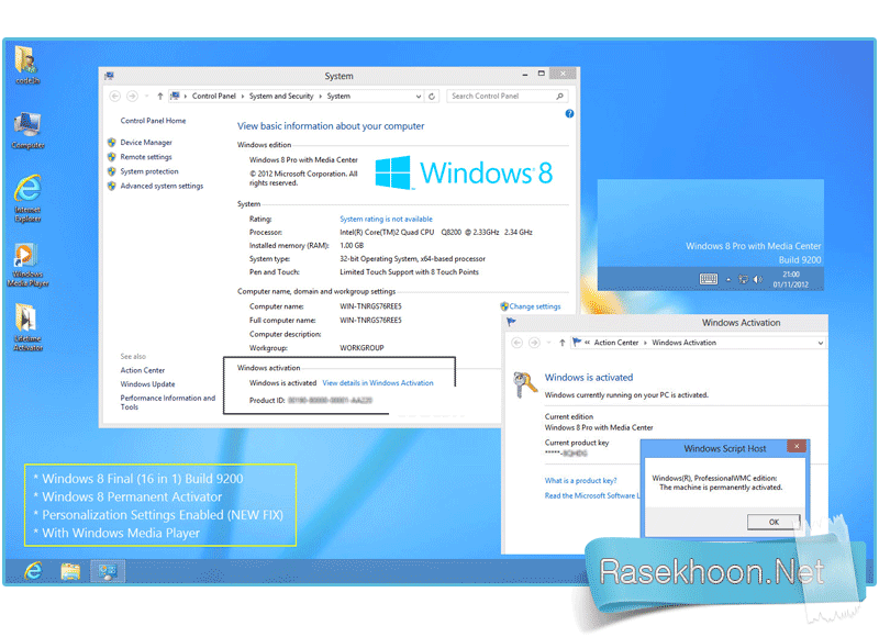 Windows 8 AIO 16 in1 Windows 8 AIO 16 in1