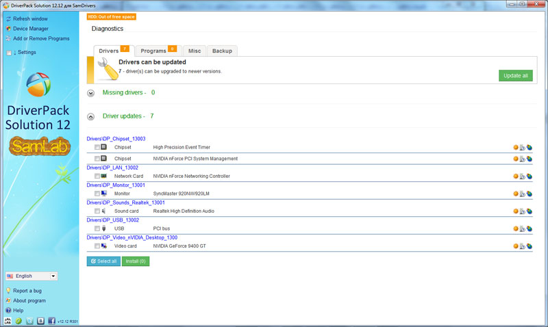 DriverPack Solution 12.12 DriverPack Solution 12.12