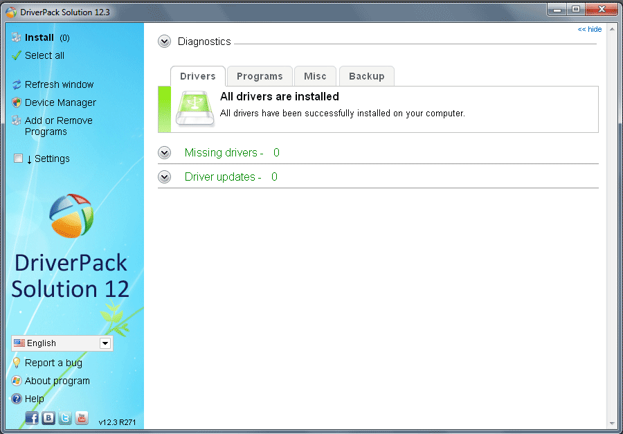 DriverPack Solution 12.3