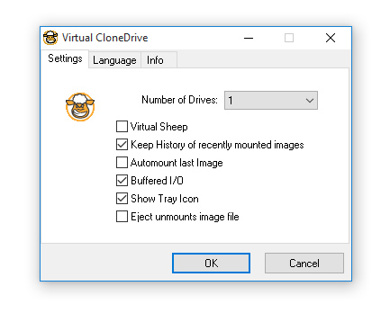 ساخت درایو مجازی Virtual CloneDrive v5.5.0.0
