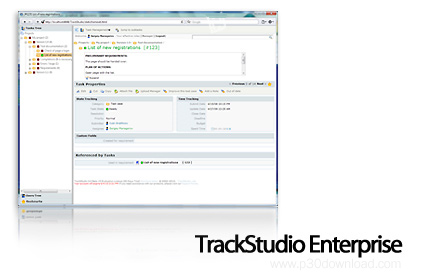 نرم افزار ردیابی و موتور گردش کار TrackStudio Enterprise v5.0.7.20160722 