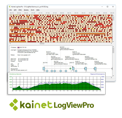 نرم افزار مدیریت وب سرورKainet LogViewPro v3.8.1