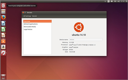 لینوکس اوبونتو 14.10(X86)