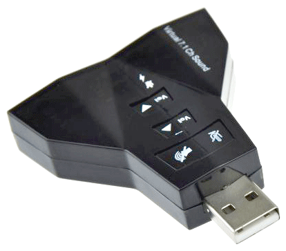 کارت صدای USB کارت صدای USB