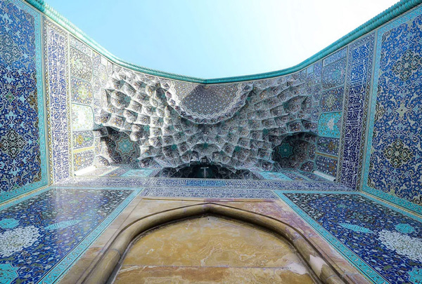نماهایی از مسجد امام اصفهان