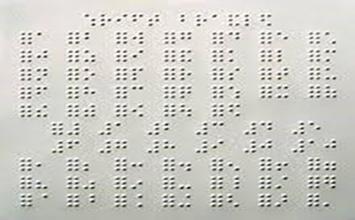 بریل ؛ خط و زبانی برای افراد نابینا