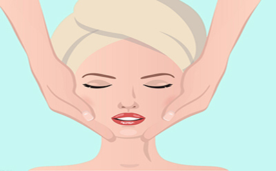 افزایش زیبایی با ماساژ صورت