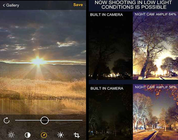 دوربین عکاسی در نور کم