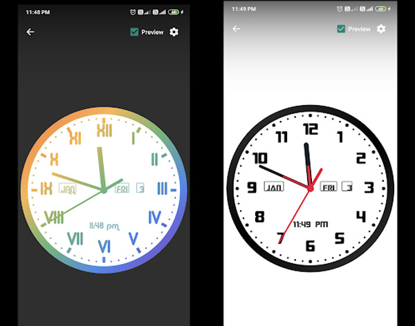  ساعت آنالوگ 