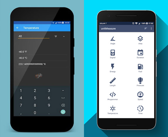 مبدل آفلاین واحد های اندازه گیری 