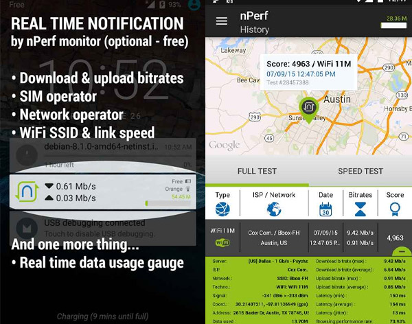 تست سرعت اینترنت