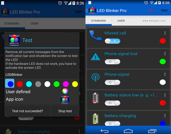  اطلاع رسانی پیام و تماس های از دست رفته
