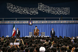 دیدار دیدار رئیس جمهوری آذربایجان با رهبر انقلاب 