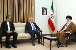  دیدار نخست‌وزیر عراق با رهبر انقلاب  