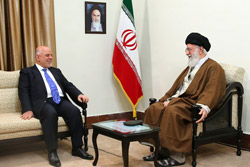 دیدار نخست‌وزیر عراق با رهبر انقلاب  