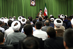 دیدار جمعی از استعدادهای برتر و نخبگان جوان کشور با رهبر انقلاب  