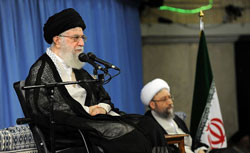   دیدار مسئولان نظام و سفرای کشورهای اسلامی با رهبر معظم انقلاب   