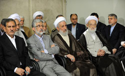   دیدار مسئولان نظام و سفرای کشورهای اسلامی با رهبر معظم انقلاب   