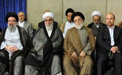   دیدار مسئولان نظام و سفرای کشورهای اسلامی با رهبر معظم انقلاب   