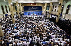 دیدار طلاب حوزه‌های علمیه استان تهران