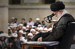 دیدار طلاب حوزه‌های علمیه استان تهران