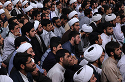 دیدار طلاب حوزه‌های علمیه استان تهران