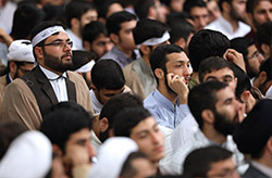 دیدار طلاب حوزه‌های علمیه استان تهران