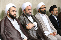 دیدار طلاب حوزه‌های علمیه استان تهران