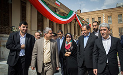 افتتاح موزه بانک ملی  