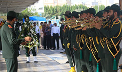 استقبال از شهدای گمنام  