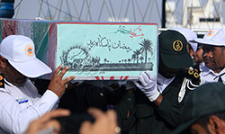 استقبال از شهدای گمنام  