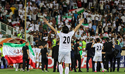  جشن صعود تیم ملی فوتبال ایران به جام جهانی روسیه    