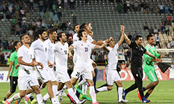  جشن صعود تیم ملی فوتبال ایران به جام جهانی روسیه    