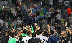  جشن صعود تیم ملی فوتبال ایران به جام جهانی روسیه    