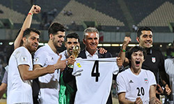  جشن صعود تیم ملی فوتبال ایران به جام جهانی روسیه    