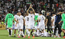  جشن صعود تیم ملی فوتبال ایران به جام جهانی روسیه    