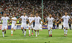  جشن صعود تیم ملی فوتبال ایران به جام جهانی روسیه    