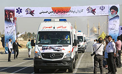 کاروان بهداشت و درمان اربعین حسینی  