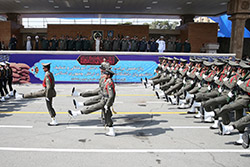 مراسم دانش آموختگی دانشجویان دانشگاههای افسری ارتش  